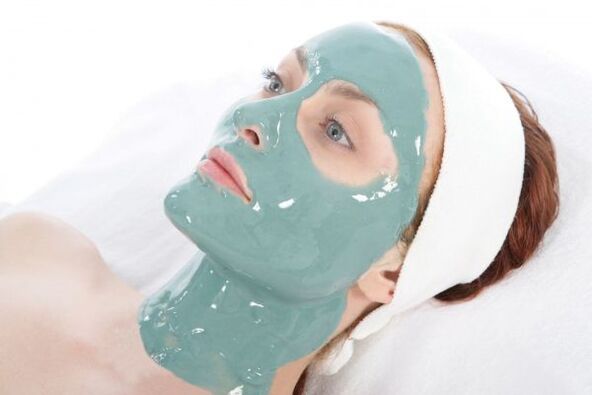 Masques à l'alginate